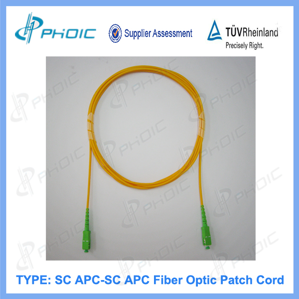SC APC-SC APC Fiber Optic Patch Cord
