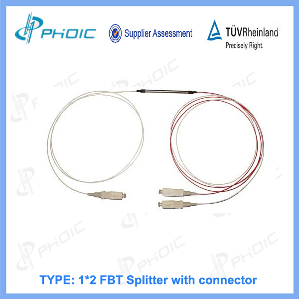 1X2 FBT Splitter with connector